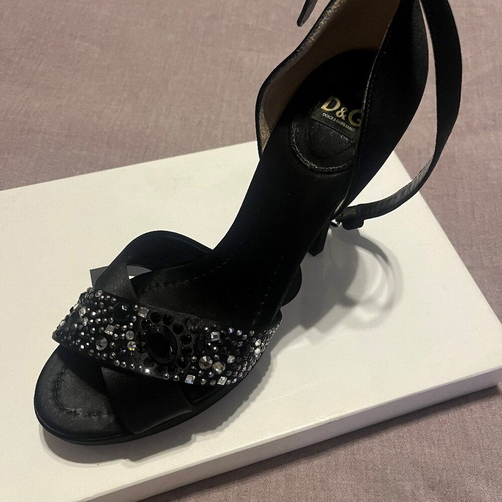 Dolce and Gabana Black Heel Size 40